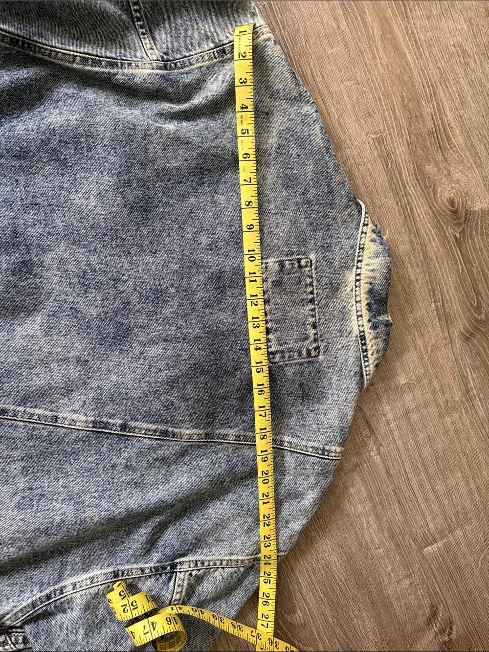 Marcella New York Light Blue Washed Denim Jacket - Picture 6 of 7